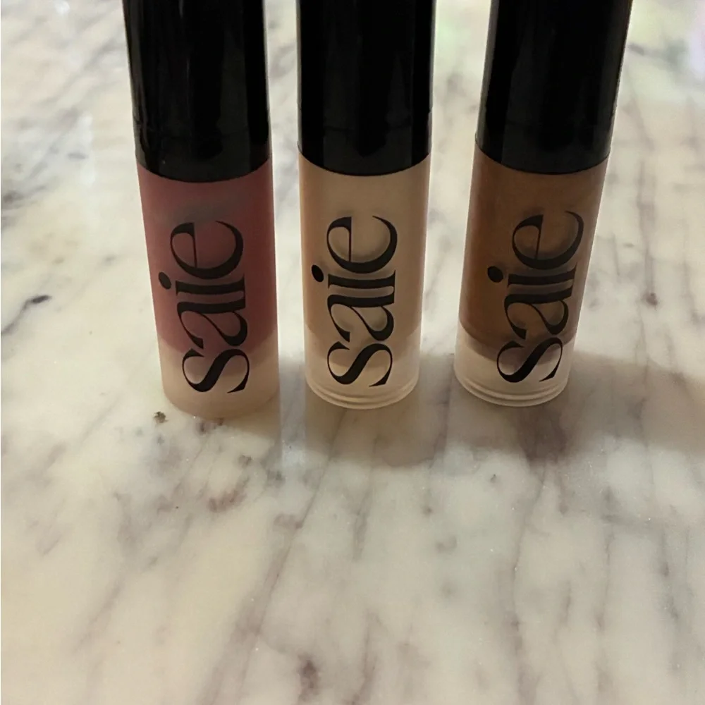 SAIE 3 PIECE Blush & Glow Travel Set - Picture 3 of 6